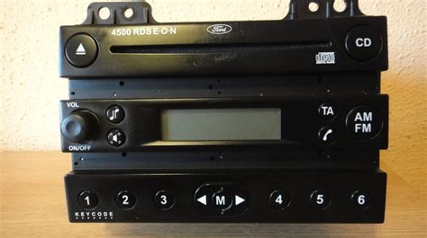 Radio Cd Player Oem Ford Fiesta Fusion Rds Eon