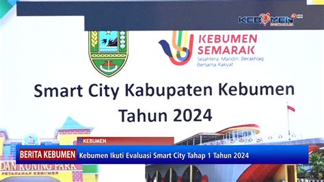 Kebumen Ikuti Evaluasi Smart City Tahap Tahun Youtube