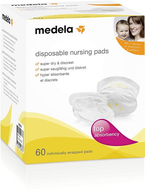 Cantinho Da Mam E Medela Absorvente Descart Vel Para Seios Unid