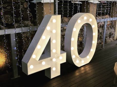 3ft 4 Ft Light Up Marquee Letters Large Giant Wedding Initials Etsy