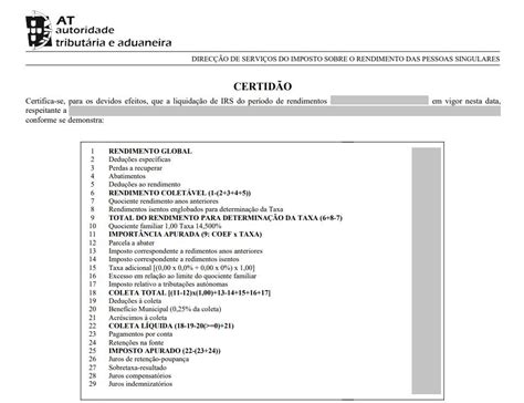 Como obter e decifrar a Nota de Liquidação do IRS Conselhos do Consultor