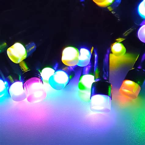 Smart Led Lichtsnoer Slimme Rgb Kerstverlichting Meter Silvergear