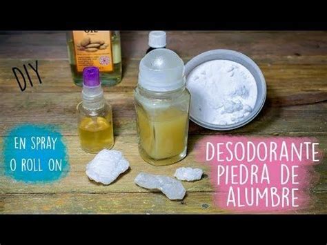 C Mo Hacer Un Desodorante Natural Con Piedra De Alumbre En Spray O