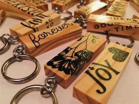 Mini Jenga Block Keychains Etsy Jenga Blocks Dollar Tree Diy