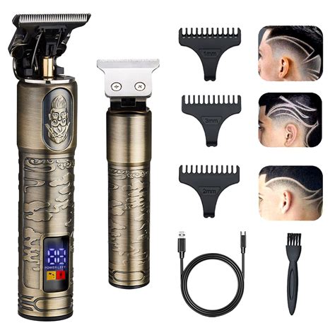 Buy Gsky Professional Hair Trimmer Zero Gapped Trimmers Cordless Men S