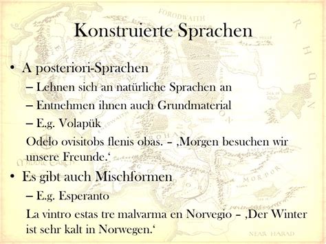 Strukturkurs Quenya And Sindarin Tolkiens Elbensprachen Ppt Video