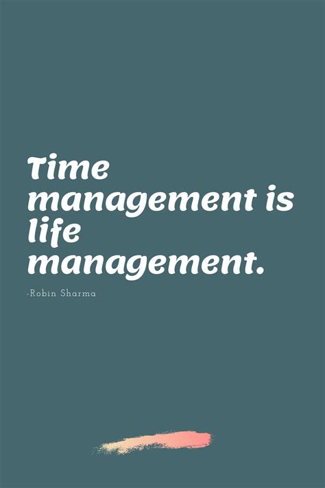 Inspirational Quote On Time Management Time Management Quotes Time