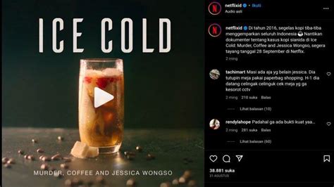 Heboh Dokumenter Ice Cold Kopi Sianida Jessica Wongso Medsos Irjen