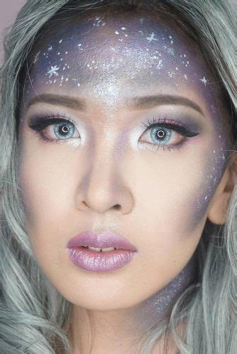 21 Galaxy Makeup Looks - Creative Makeup Ideas For Extraordinary Girls