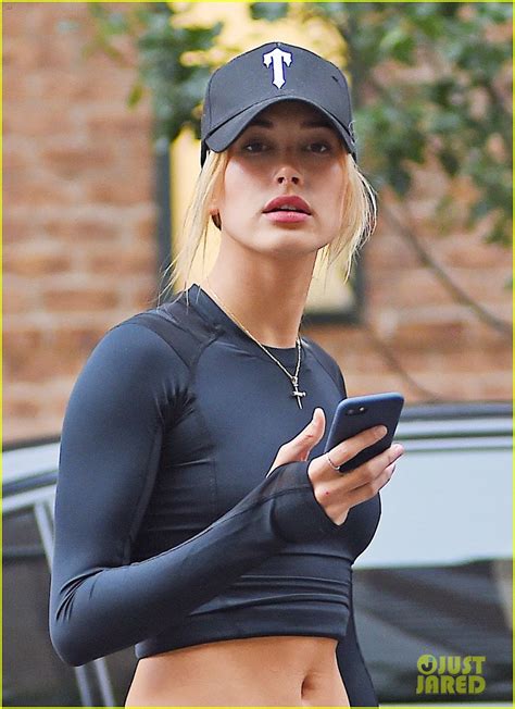 Hailey Baldwin Gets Spooked At Six Flags Fright Fest Photo