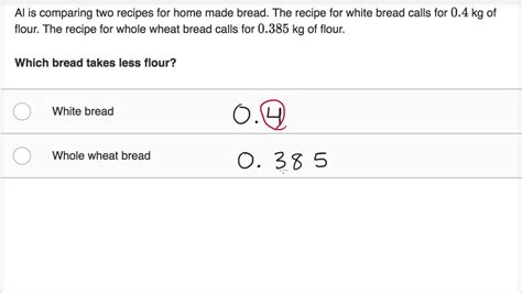 Compare Decimals Word Problems Practice Khan Academy