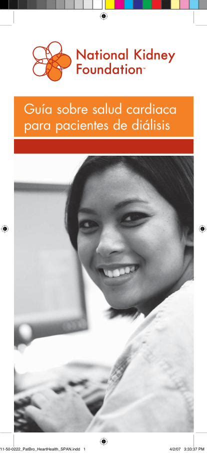 PDF Guía sobre salud cardiaca para pacientes de diálisis Guía sobre