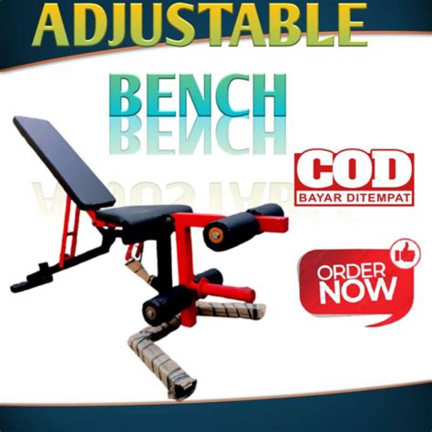 Jual Adjustable Bench Kursi Adjustable Alat Gym Shopee Indonesia