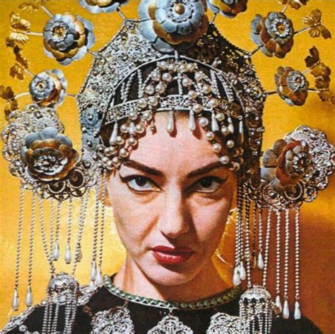 Maria Callas In Turandot Costume 1957 Maria Callas Types Of Glasses Alice In Wonderland Sofia