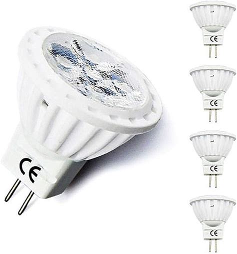 Bonlux 4W 12V MR11 GU4 LED Ampoule Équivalent Ampoule Halogène 35W