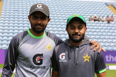 Babar Azam Presented Saud Shakeel With His Odi Cap