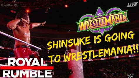 WWE Shinsuke Nakamura Wins The Men S 2018 Royal Rumble Match THANK YOU