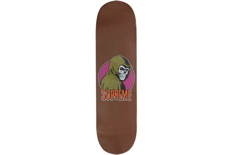 Supreme Reaper Skateboard Deck Brown Ss23 Cn