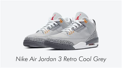 Nike Air Jordan 3 Retro Cool Grey Estimation De Prix Resell Youtube