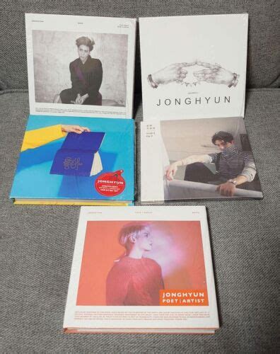 Jonghyun Cds The Collection Story Op Op She Is Poet Base Ebay