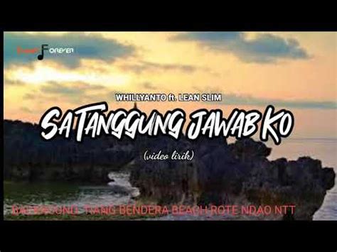 Whllyano Sa Tanggung Jawab Ko With Lean Slim Video Lirik YouTube