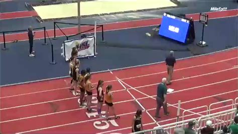 High School Girls 1k Class 3 Finals 1 Vhsl Class 3 State Indoor