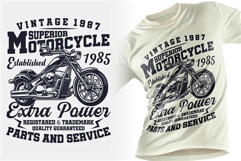 Superior Motorcycle Biker T Shirt Design Graphic By Teexe · Creative