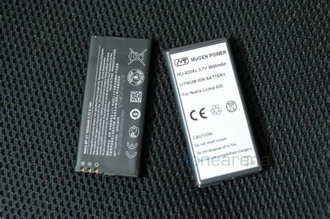 Nokia Lumia 820 3600 MAh Mugen Power Batteries Extended Battery Review