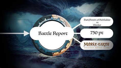 Middle Earth Battle Report 750 Pt Dark Powers Of Dol Guldur Vs Mordor