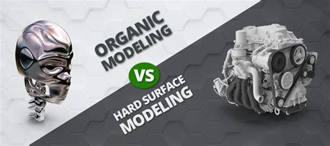 3D Hard Surface Modeling vs 3D Organic Modeling (Comparison)