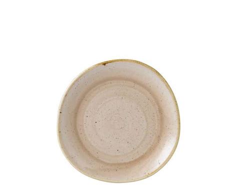 Churchill Stonecast Nutmeg Cream Organic Round Plate 825 21cm