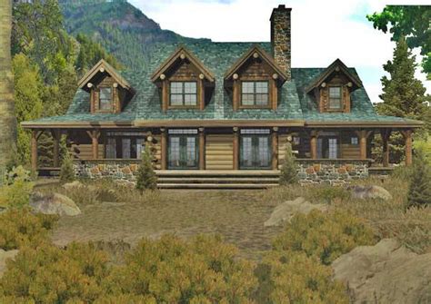 Sheldon Log Home Floor Plan By Wisconsin Log Homes