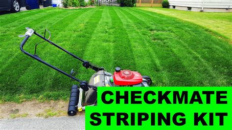 Home And Garden Universal Lawn Striping Kit For Walk Behind Mowers 20