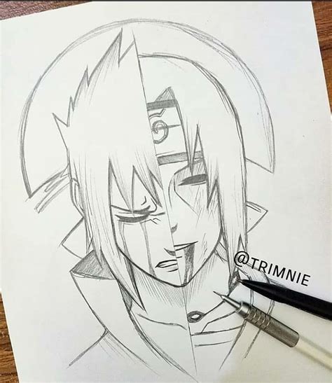 Sasuke Vs Itachi Disegni Di Ragazza Anime Tutorial Di Disegno