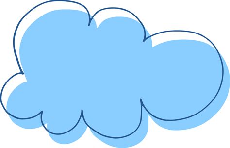 Dibujado A Mano Nubes Clipart Dise O Ilustraci N Png