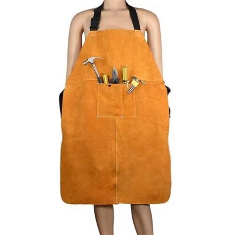 Welding Yellow Leather Apron Size Medium At Rs 60 Piece In Kolkata