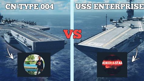 CN TYPE 004 VS USS ENTERPRISE SIAPAKAH YANG AKAN MENANG FT Joxon