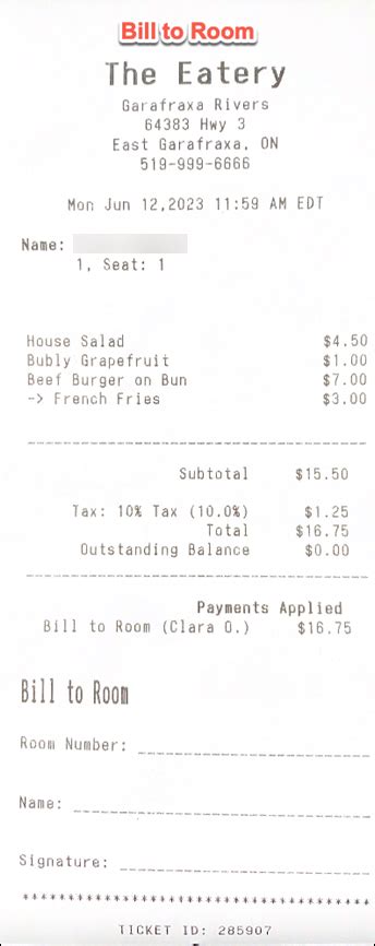 Configuring Receipts And Ticket Closing Mealsuite