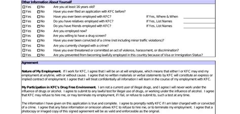 Kfc Application ≡ Fill Out Printable Pdf Forms Online