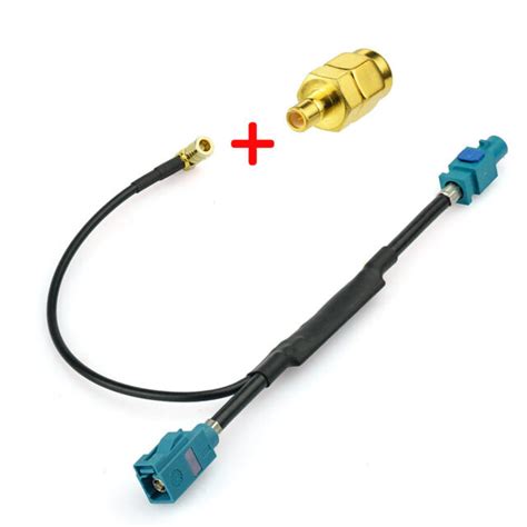 Universal Fakra Connector Aerial Antenna Dab Splitter Smb Car Radio Sma Adapter Compra Online