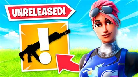 Using A NEW UNRELEASED WEAPON In Fortnite How To Use It YouTube