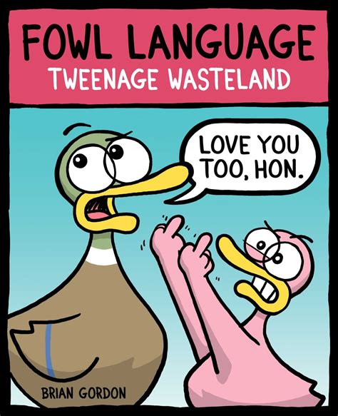 Fowl Language Tweenage Wasteland Book By Brian Gordon Official