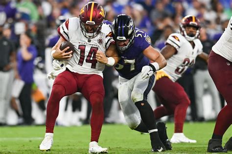 Washington Commanders Qb Sam Howell Transcends Fifth Round Status