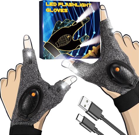 Amazon Rechargeable Led Flashlight Gloves Christmas Gifts For