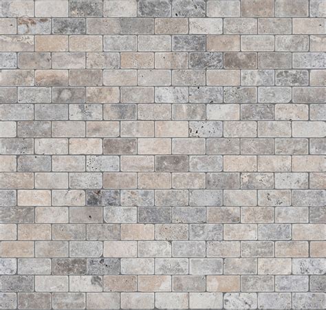 Satori Silver Crescent 12 In X 12 In Tumbled Natural Stone Travertine