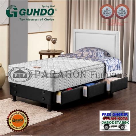 Jual Spring Bed Laci X Standard Plush Top Hb Prospine Full Set