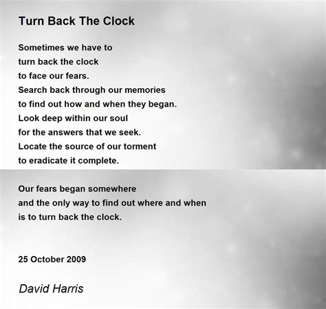 The Clock The Clock Poem By Hana Gerzanic Hons Worksheets Library