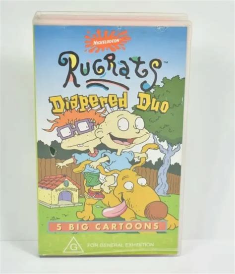 Rugrats Vhs Diapered Duo Nickelodeon S Animated Eur Picclick De