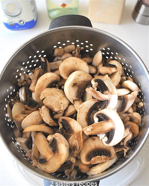 Skillet Chicken Mushroom Dinner - 2 Sisters Recipes by Anna and Liz
