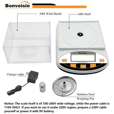 Bonvoisin Lab Analytical Balance Gx G High Precision Lab Scale